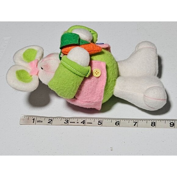 Department 56 Easter Bunny 9 Inch Plush Rabbit Spring Carrot Stuffed Animal Toy - Picture 5 of 5